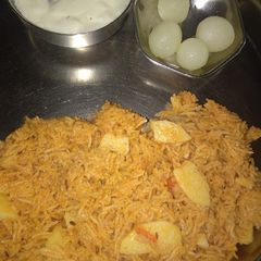 A picture of Yellow rice.