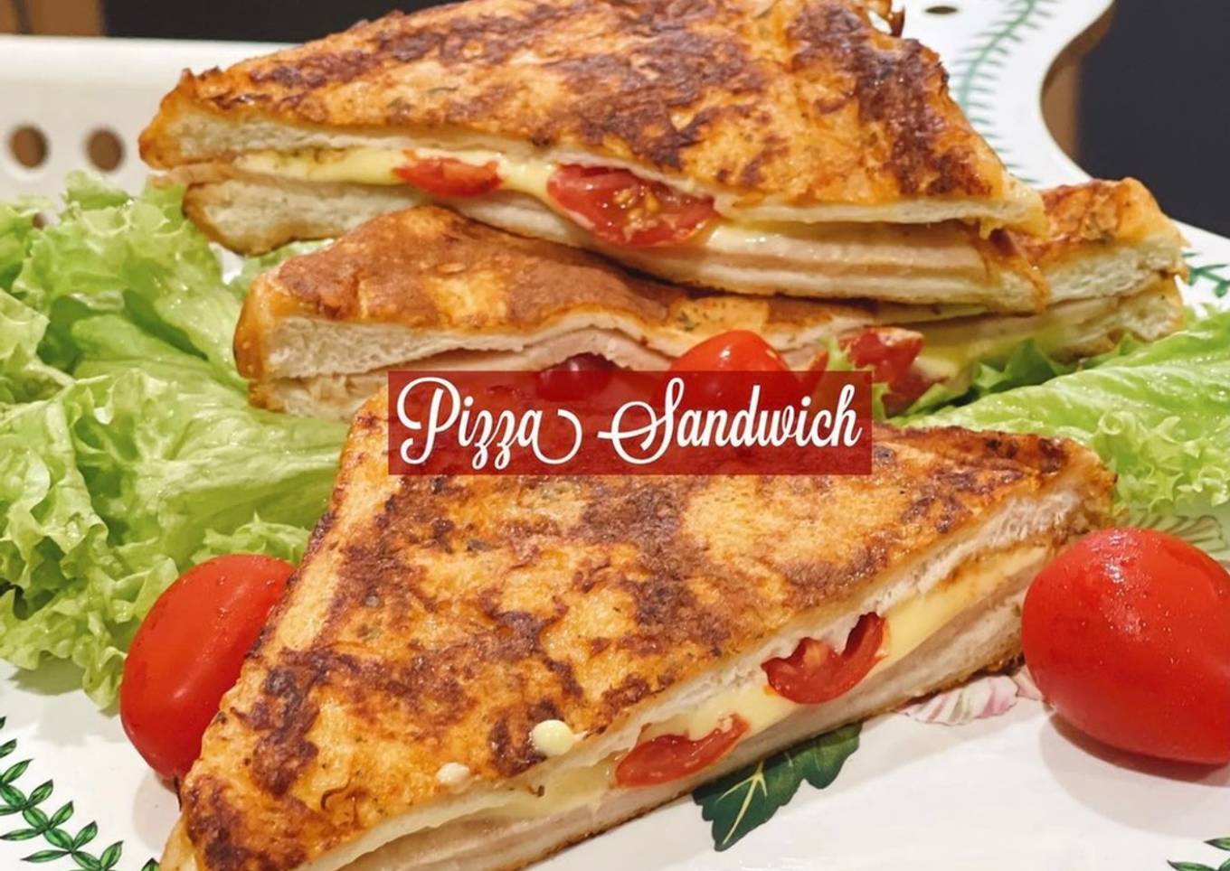 👩‍🍳pizza sandwich