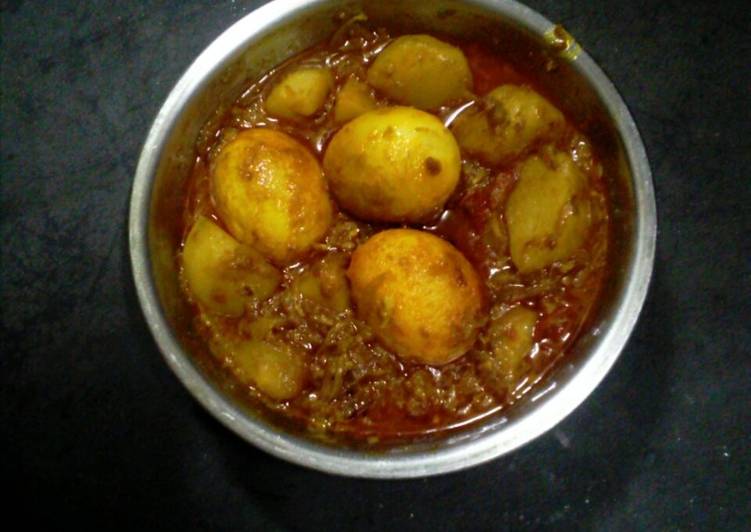 Recipe of Speedy Potato egg kosha