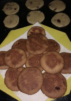 Una foto de Galletas con pasas de uva