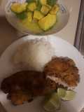 Puerco empanizado