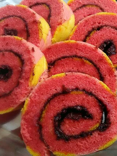 Foto resep Steamed roll cake