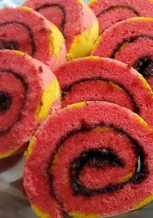 Foto resep Steamed roll cake