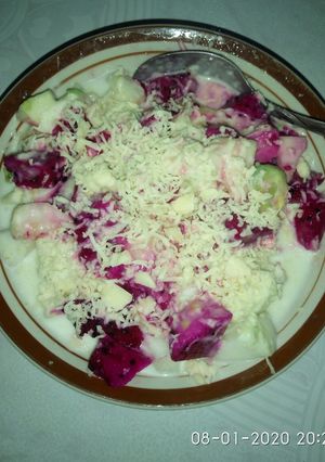 Foto resep Salad buah