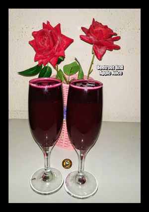 A picture of Beetroot And Apple Juice.