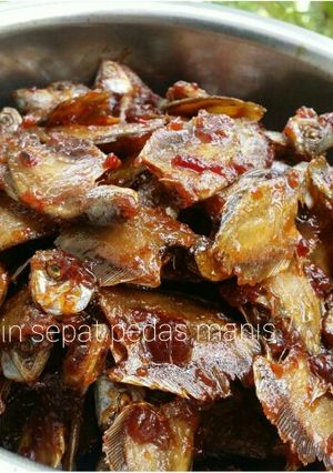 Foto resep Ikan Asin Sepat pedas manis