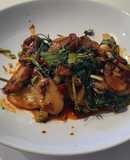 Sichuan style rice cakes