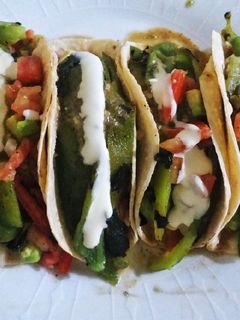 Una foto de Tacos sin carne