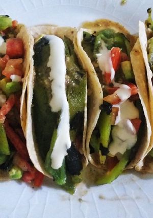 Una foto de Tacos sin carne
