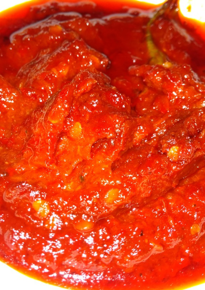 Foto resep Sambal pendamping nasi kuning