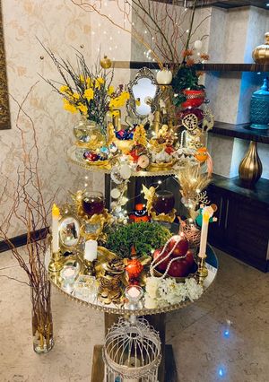 عکسی از دستور میز هفت سین ۹۸