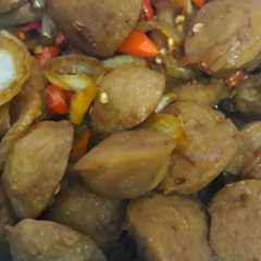 Bakso Pedas Manis রেসিপির প্রধান ছবি