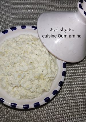 صورة لوصفة جبن طبيعي على طريقة أم أمينة