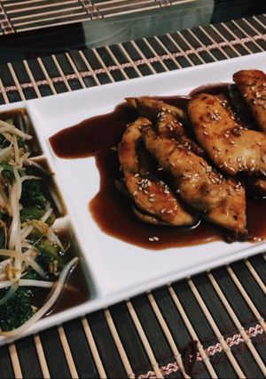 Una foto de Chicken teriyaki