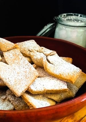 Una foto de Calzones rotos al horno con avena