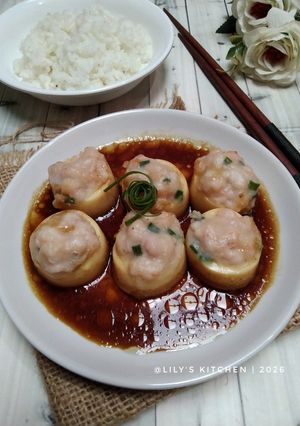 Foto resep 775. Tofu Udang Kukus