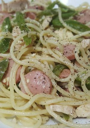 Foto resep Spageti cabai hijau