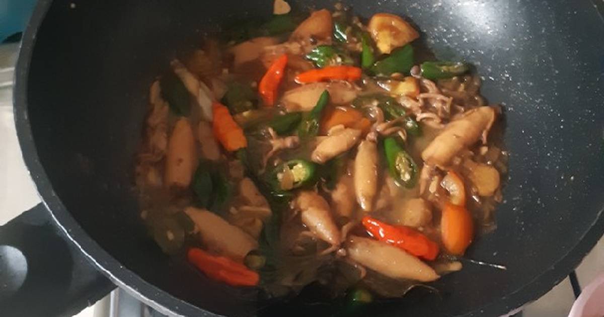 Resep Tumis Cumi Asin Pedas Oleh Nadya Haqque Cookpad