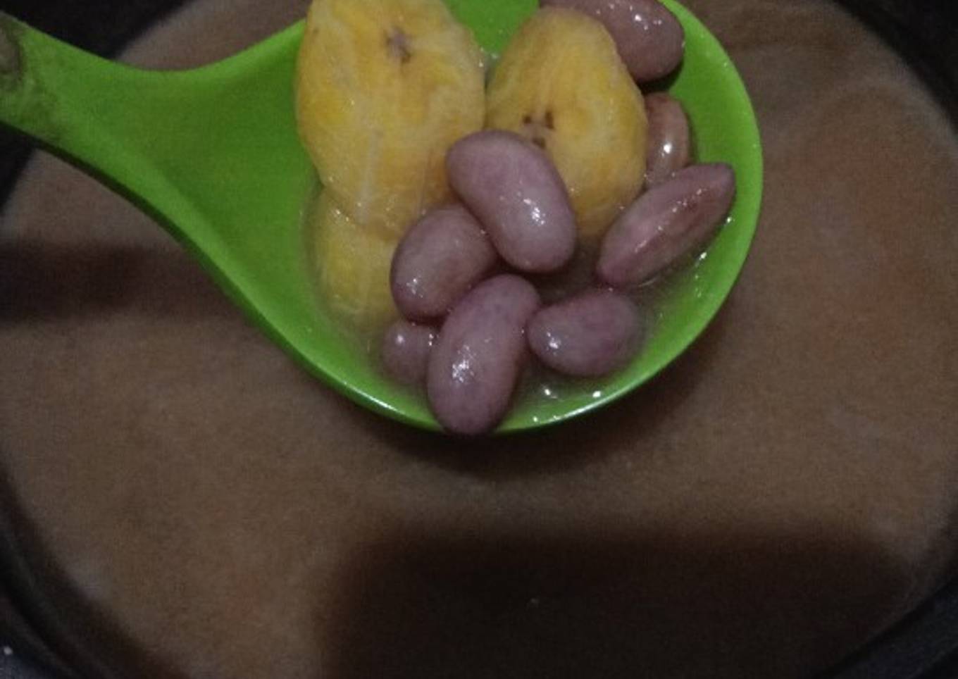 Kolak Pisang Kacang Merah