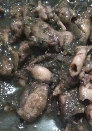 Foto resep Cumi masak hitam