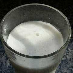 Una foto de Leche de almendras