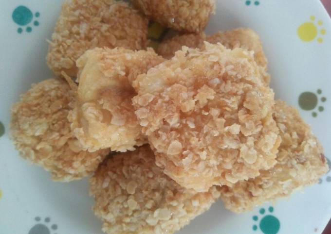 Resep Tahu goreng oatmeal oleh Sibellamasak - Cookpad