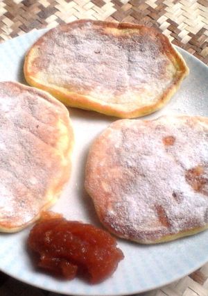 Cukkinis amerikai palacsinta recept fotója