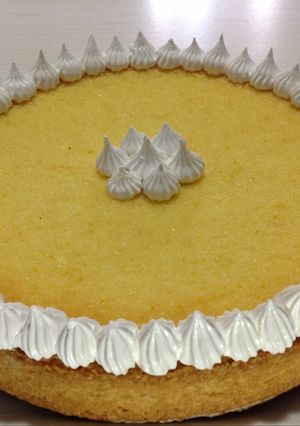 Una foto de Tarta de Coco y Limón