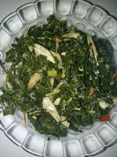 Foto resep Tumis Daun singkong