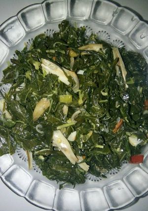 Foto resep Tumis Daun singkong