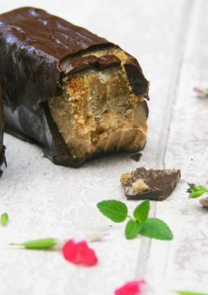 Une photo de Comme un snickers glacé