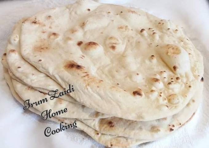tandoori roti recipe on tawa, butter tandoori roti at home