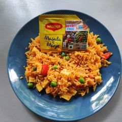 Peas Paneer Magic Rice Bowl 🍚 A picture of Peas Paneer Magic Rice Bowl 🍚.