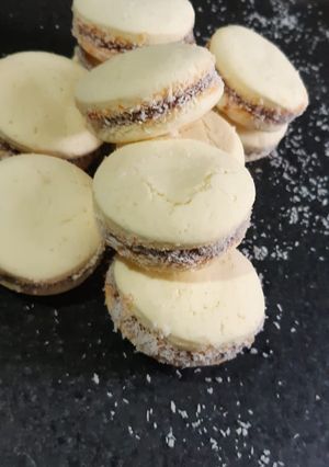 Una foto de Alfajores de maicena