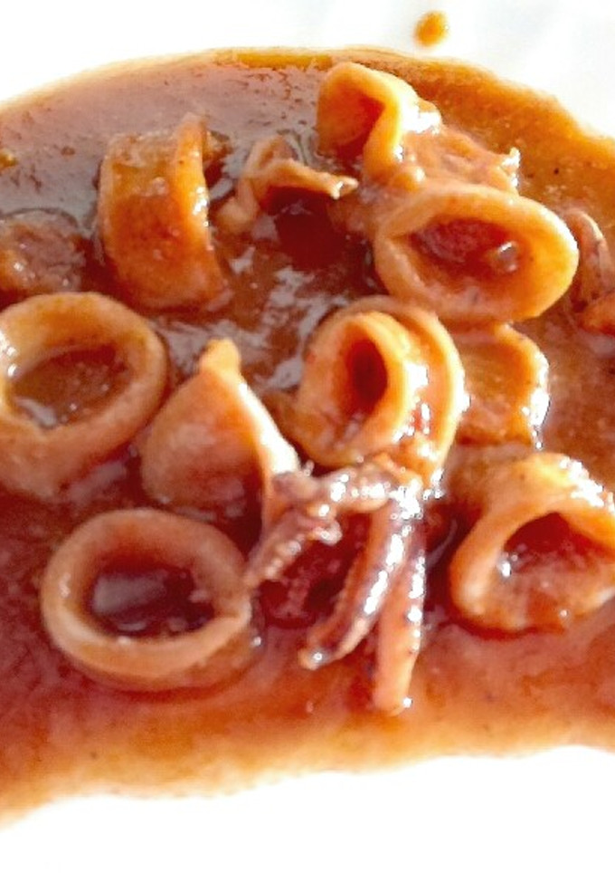 Una foto de Calamaritos en salsa americana