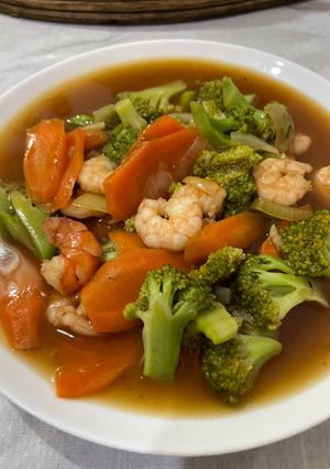 Foto resep Cah Udang Sayur