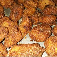 Chicken popcorns A picture of Chicken popcorns.