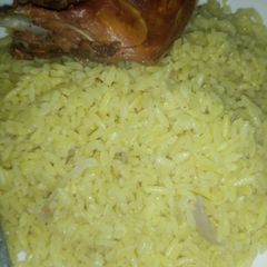 A picture of Simple Fried rice.