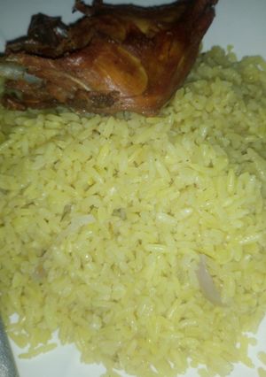 A picture of Simple Fried rice.