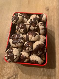 Nougat-Tropfen Rezepthauptbild