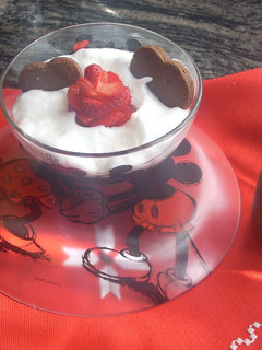Una foto de Yogurt de Chocolate
