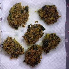 A picture of My style falafels#thethemechallenge.