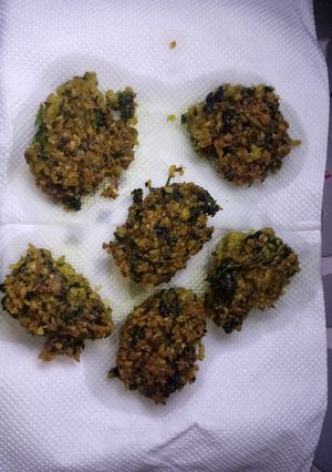 A picture of My style falafels#thethemechallenge.