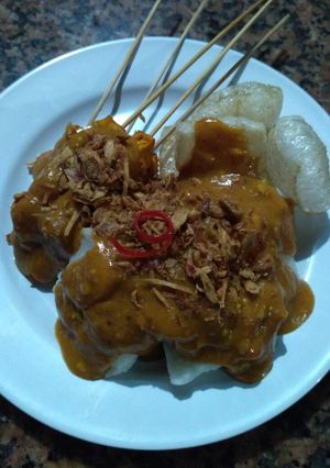 Foto resep Sate Ayam Kuah Sate Padang #SelasaBisa