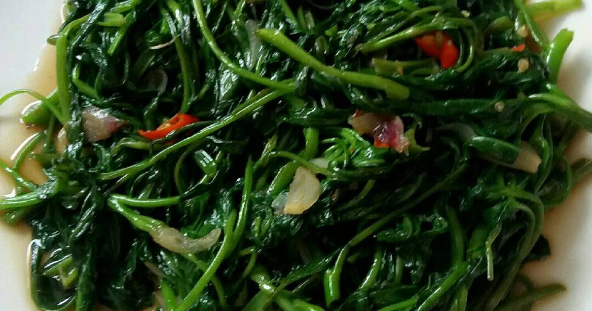 Resep Cah Kangkung Pedas Oleh Susan Mellyani - Cookpad