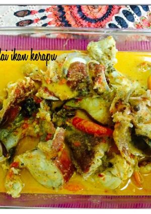 Foto resep Gulai ikan kerapu