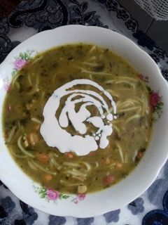 عکسی از دستور آش رشته 1 ساعته (با زودپز) 😍