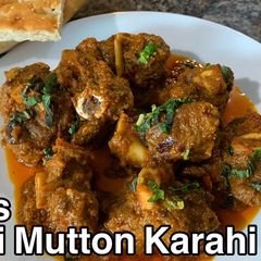 A picture of Lahori Mutton Karahi.