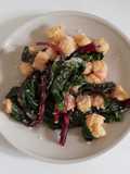 Gnocchi mit Mangold und Parmesan