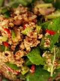 ลาบหมูสับใบยี่หร่า #กับแกล้ม